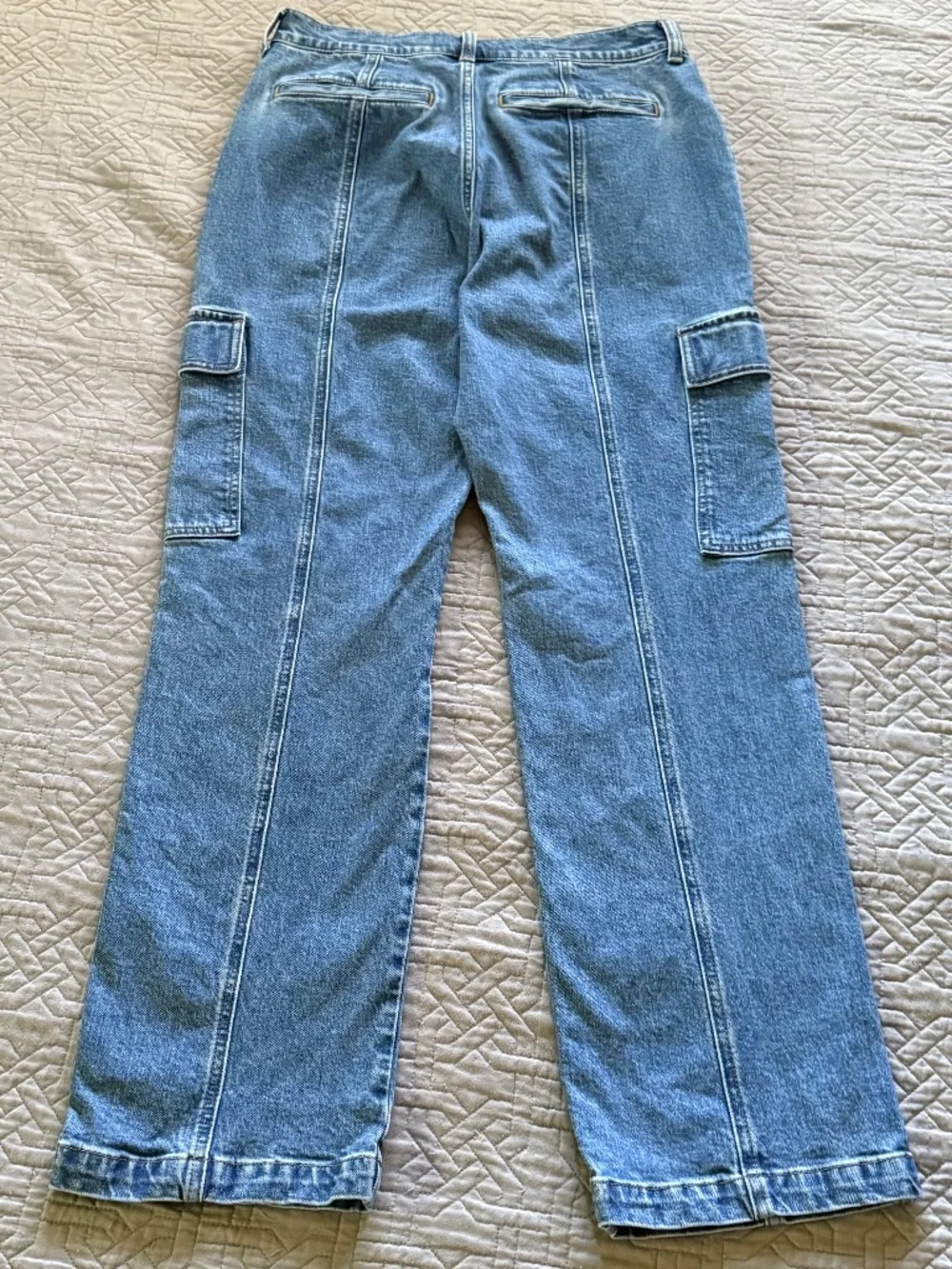 Madewell 90's Straight Cargo Utility Jeans Size 28